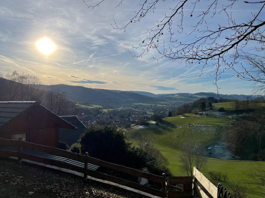 Maisonette Fuer 6P Mit Toller Aussicht Floh-Seligenthal Exterior foto